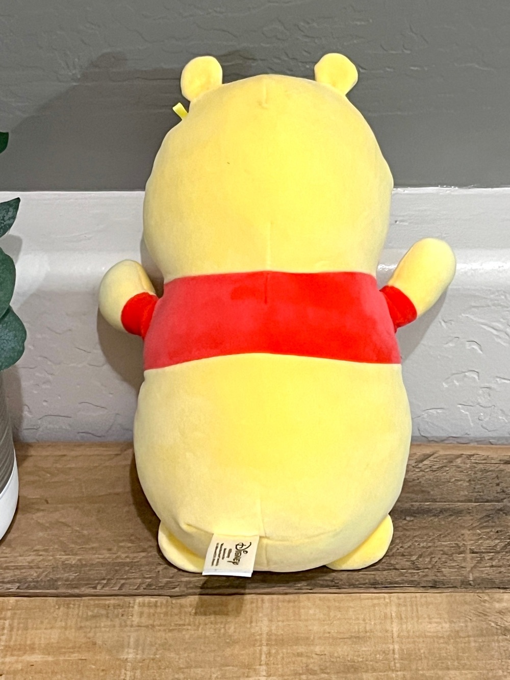 Disney Store Winnie the Pooh Bear 12” Sitting Plush Stuffed Animal Toy - Picture 2 of 4